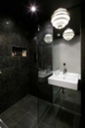 Ванна и туалет фото черного цвета