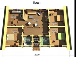 Интерьеры одноэтажных домов с 3 спальнями