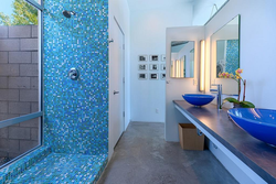 Маленькая ванная комната мозаика фото