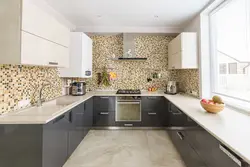 Комбинатсияи ранги ошхона рангҳои countertops акс