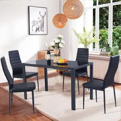 Столы и стулья в интерьере кухни