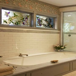 Окно из ванны на кухню дизайн