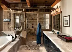 Country style bathroom design