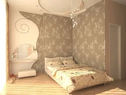 Дизайны поклейки спален