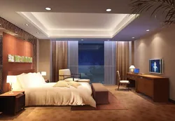 Современный потолок в спальне дизайн фото