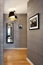 Дизайн стен прихожей из ламината