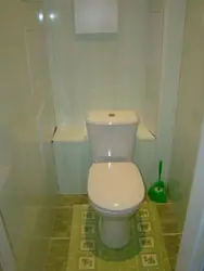 Дизайн туалета в квартире панелями пвх