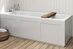 Дизайн ванной комнаты экран для ванн