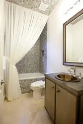 Шторы в ванной комнате дизайн