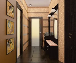 Простой дизайн коридора в квартире