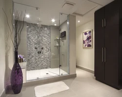 Modern bathrooms with shower design photo