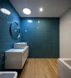 Ванная плитка дизайн 2 цвета