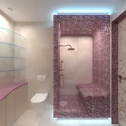 Ванна комната дизайн перегородки фото