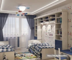 Детская Спальня Дизайн Для Двоих Мальчишек