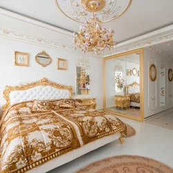 Фото золотая спальная
