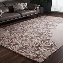 Какие ковры сейчас в моде для гостиной на пол фото