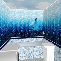 Интерьер стен из пластиковых панелей своими в ванной