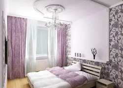 Фиолетовые Шторы В Спальне Фото В Интерьере