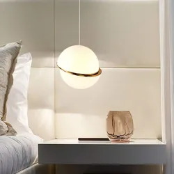 Лампы прикроватные для спальни фото в интерьере