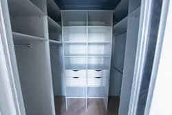 Dressing room in the pantry real photos
