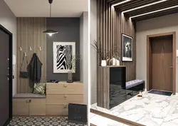 Дизайн прихожей в квартире в современном стиле 2023