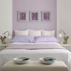 Pastel wallpaper design for bedroom