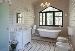 Дизайн ванны загородного дома