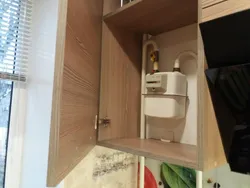 Спрятать газовый счетчик на кухне фото