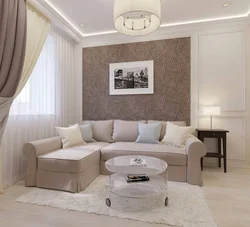 Интерьер квартиры гостиная светлый диван