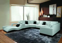 Дизайн мягкой мебели для гостиной