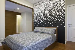 Изголовье кровати как оформить стену в спальне фото