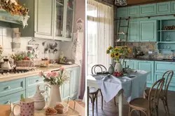 Кухня прованс дизайн цвет