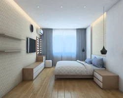 Дизайн спальной комнаты 3 на 4