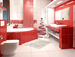 Ванная комната красного цвета все фото