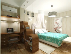 Дизайн комнаты на 2 спальных места