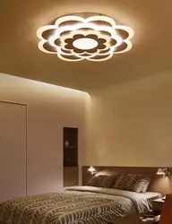 Люстры с подсветкой фото для спальни