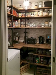 Кухня в кладовой дизайн фото