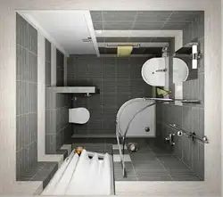 Дизайн ванной комнаты 3 кв м с душевой ванной