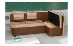 Дизайн кухонных диванов со спальным местом
