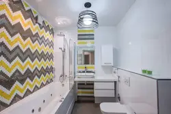 Дизайн ванной желтая ванна