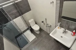 Современный дизайн ванной комнаты с туалетом 4 кв м фото