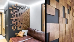 Дизайн стен в квартире из плиток фото