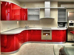 Corner kitchens furniture and interior