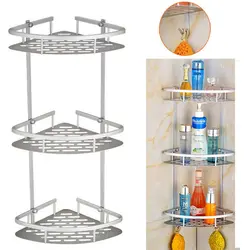 Stainless steel bathroom shelves photo