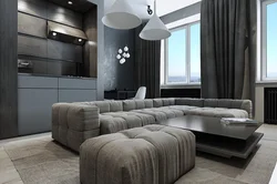 Современные диваны 2023 в интерьере гостиной