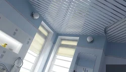 Дизайн Реечные Потолки В Ванную