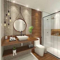 What a modern bath design