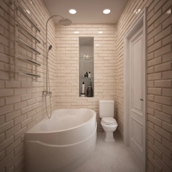 Дизайн ванной комнаты кофейный