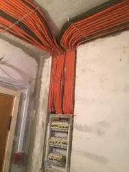 Фото проводки на потолке в квартире