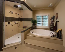 Встроенная ванна в интерьере фото